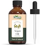 ORGANIC ZING Argan Oil Pure & Natural for Skin, Face, Hair Care & Massage - 30ml