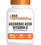 BULKSUPPLEMENTS.COM Ascorbic Acid Capsules - Vitamin C Supplement - Vitamin C Capsules - Ascorbic...