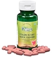 ORGANIC ZING 15 Day Quick Colon Cleanse - Natural Cleansing Formula Made with Aloe Vera Gel Powde...