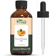 Organic Zing Sweet Orange Aroma & Diffuser Oil for Festive Season, Spice up Your Christmas/Holida...