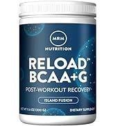 MRM Nutrition Reload BCAA+G Post-Workout Recovery| Island Fusion Flavored| 9.6g Amino Acids| with...