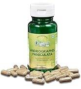 ORGANIC ZING Andrographolide extracted from Andrographis paniculata - Vegan & Gluten Free - 60 Ca...