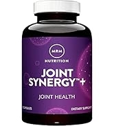 MRM Nutrition Joint Synergy+ | Joint Health | with Theracurcumin | Gluten-Free | 120 Capsules