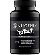 Nugenix Total-T - Free and Total Testosterone Booster for Men, 90 Count