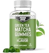 Matcha Green Tea Extract Gummy Vitamins by VitaPatch - Premium Grade Natural Matcha Energy Chews ...