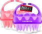 2 Pack Scalp Massager ( Pure Pink + Lilac Purple)