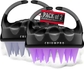 2 Pack Scalp Massager (S-black Purple +Black Grey)