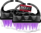 2 Pack Scalp Massager (Black Purple + Black Purple )